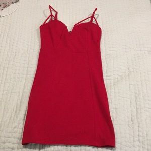 Red Bodycon Dress!